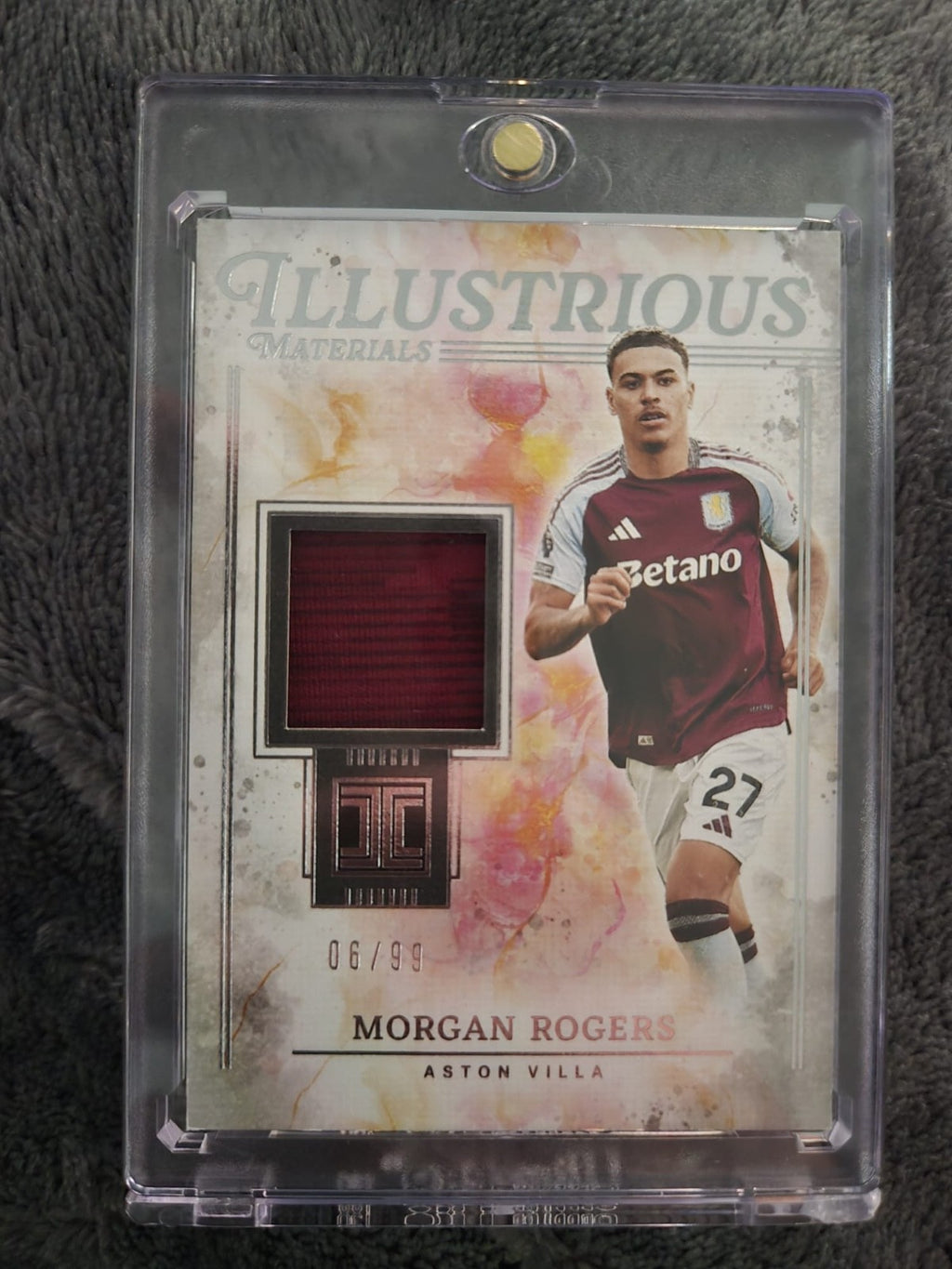 Morgan Rogers Illustrious Materials Patch 06/99 front