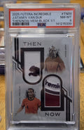 2025 Futera Incredible Stam Van Dijk Then & Now 1/1 PSA 8 - front
