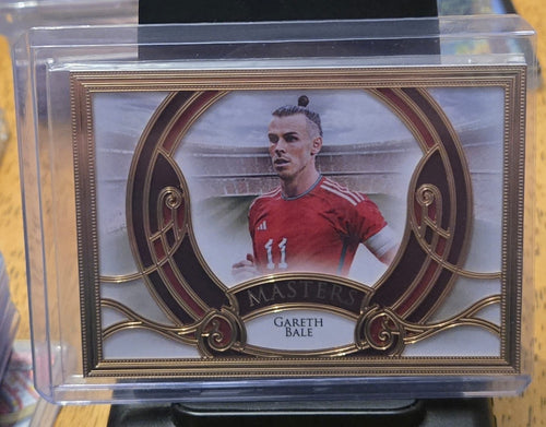 Gareth Bale 2025 Futera Unique Masters Gold Frame 02/12 - front